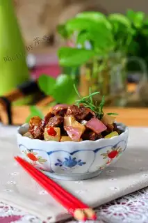 Cream beef