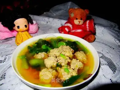 Porkball soup