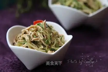 The cucumber chicken