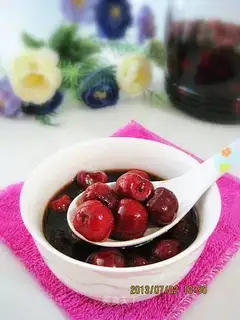 Pickled cherry