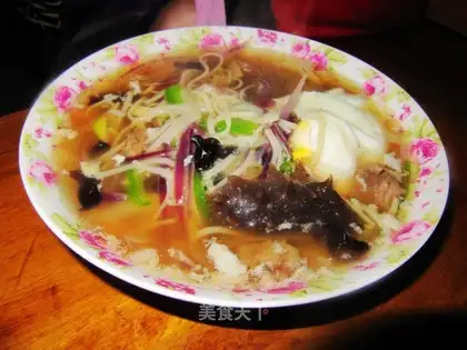 Sea cucumber noodles