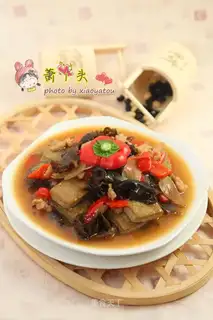 ♪ Wood and black tofu ♪