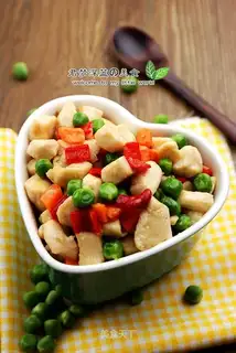 Five-coloured chicken