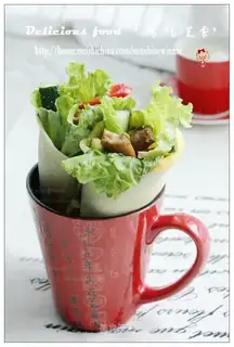 Chicken-leg burrito