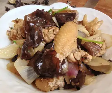 Onion wood fried chicken