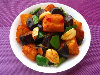 Soybeans fried oil
