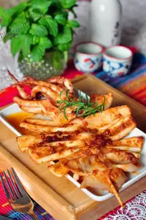 Han Feng fried squid