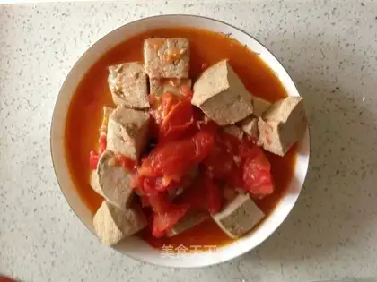 Tomato tofu