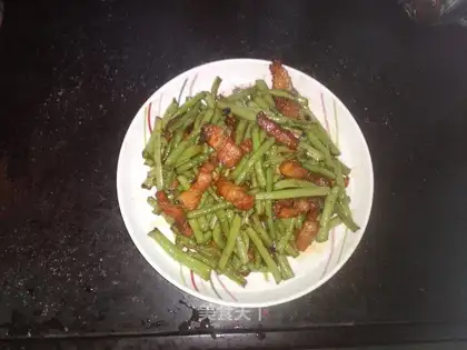 Five flowers and beans