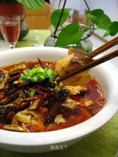 Boiled fish