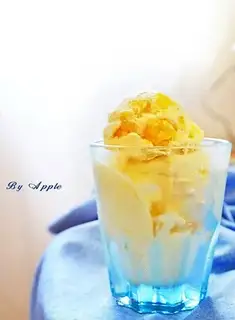 Mango fresh ice cream