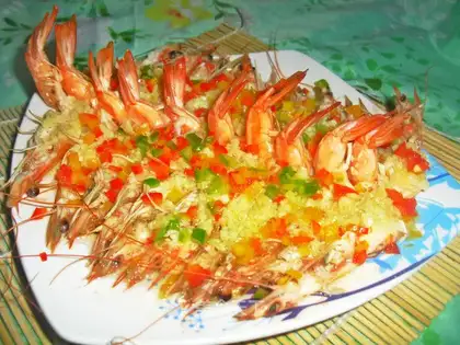 Garlic shrimp