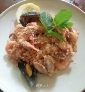 Cheese and seafood