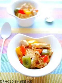 Lemon tofu chicken
