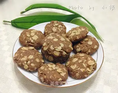 Red sugar oatmeal cookies