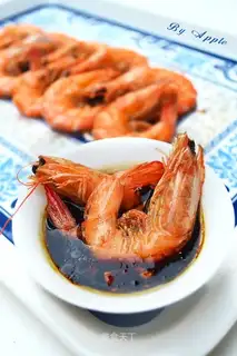 Garlic saline shrimp
