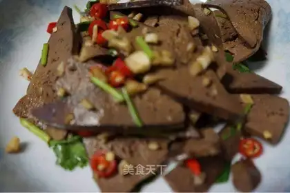Roasted liver