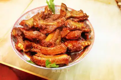 Red burn ribs