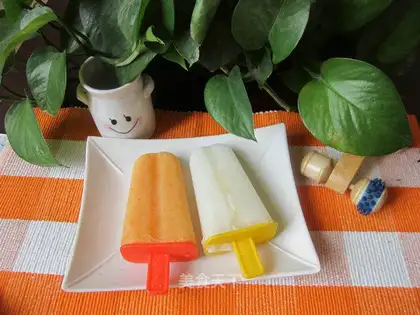 Mango popsicle