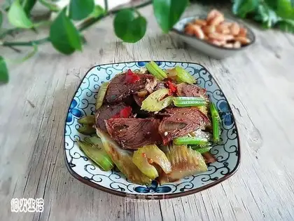 Creamed beef
