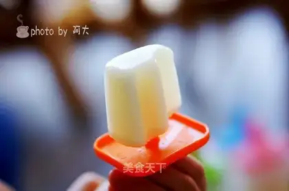 Milk popsicle