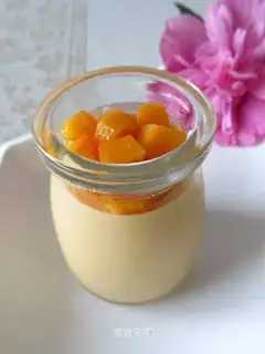 Mango pudding
