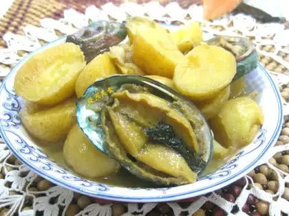 Abalone potatoes