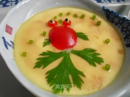 High soup and eggs