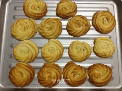 Handmade cream cookies