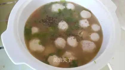 Plumball soup