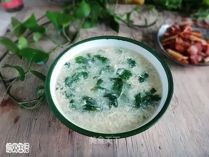 Cricket egg soup