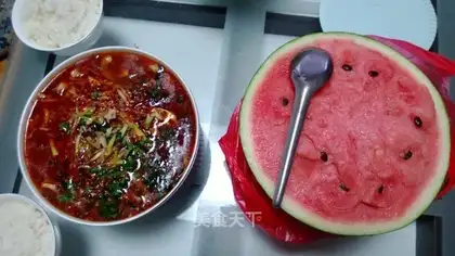 Boiled fish