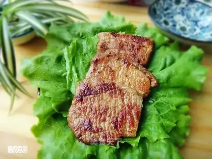Pancake fragrance pork chops