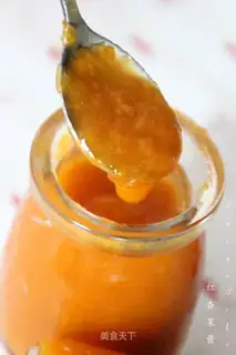Red almond jam
