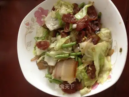 We'll have two vegetables