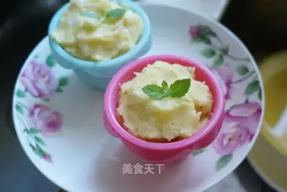 Milky mashed potatoes