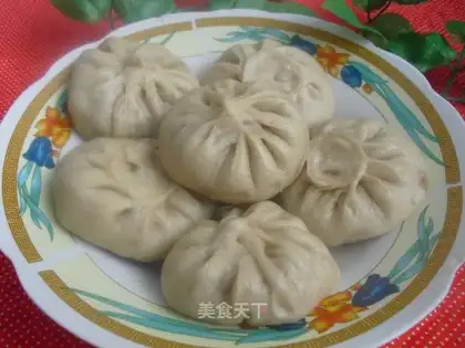 Frozen meat buns