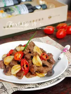 Garlic beef