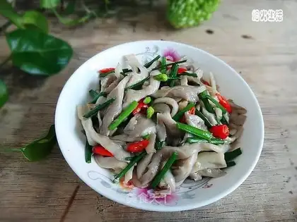 Scrambled mushrooms
