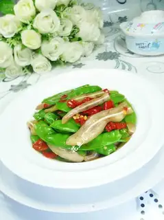 Dutch beans with pig ears
