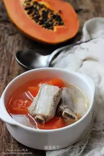 Pumpkin chop soup