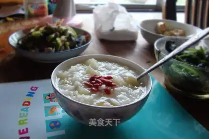 Cheese congee