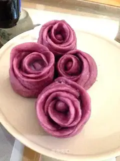 Purple roses