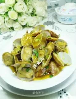 Curry clams