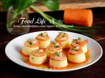 Shrimp tofu