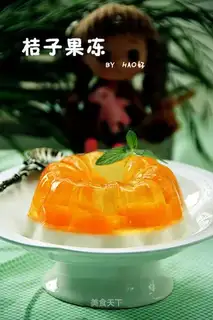 Orange jelly