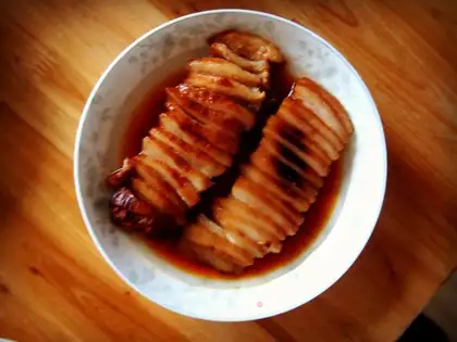 Cut the meat