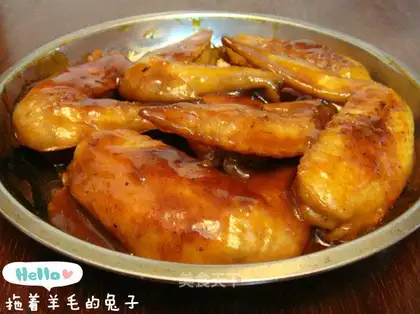 Five chicken wings