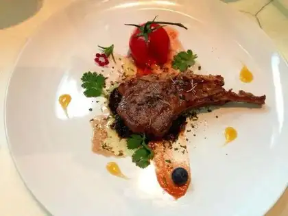 Honey lamb chops