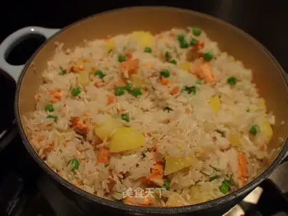 Squid bean rice